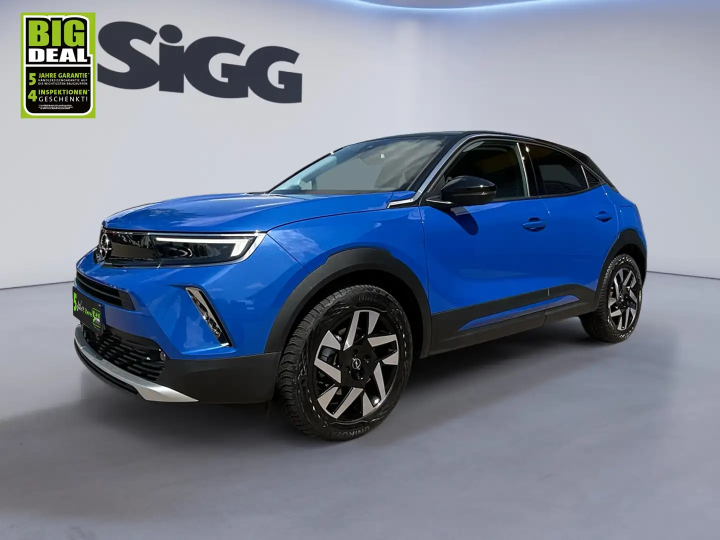 Opel Mokka-E Mokka e Elegance inkl. Wallbox Batteriezertifikat Blau - 2