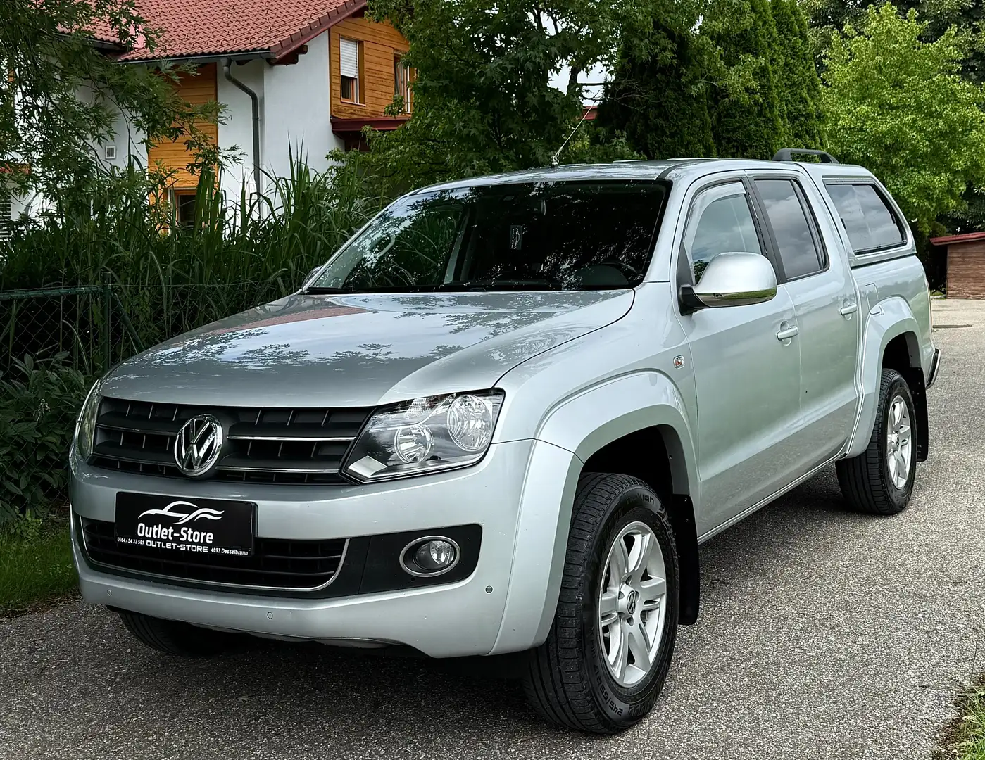 Volkswagen Amarok Highline DoubleCab 4Motion Aut.*Navi*AHK*TOP* Grau - 1