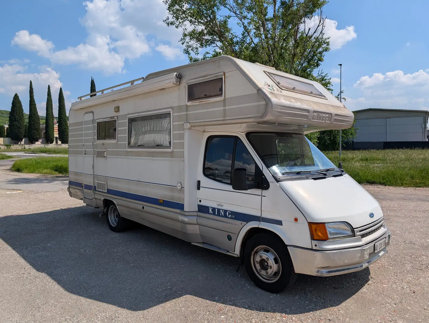 Ford Transit Elnagh King 670 Blanc - 1