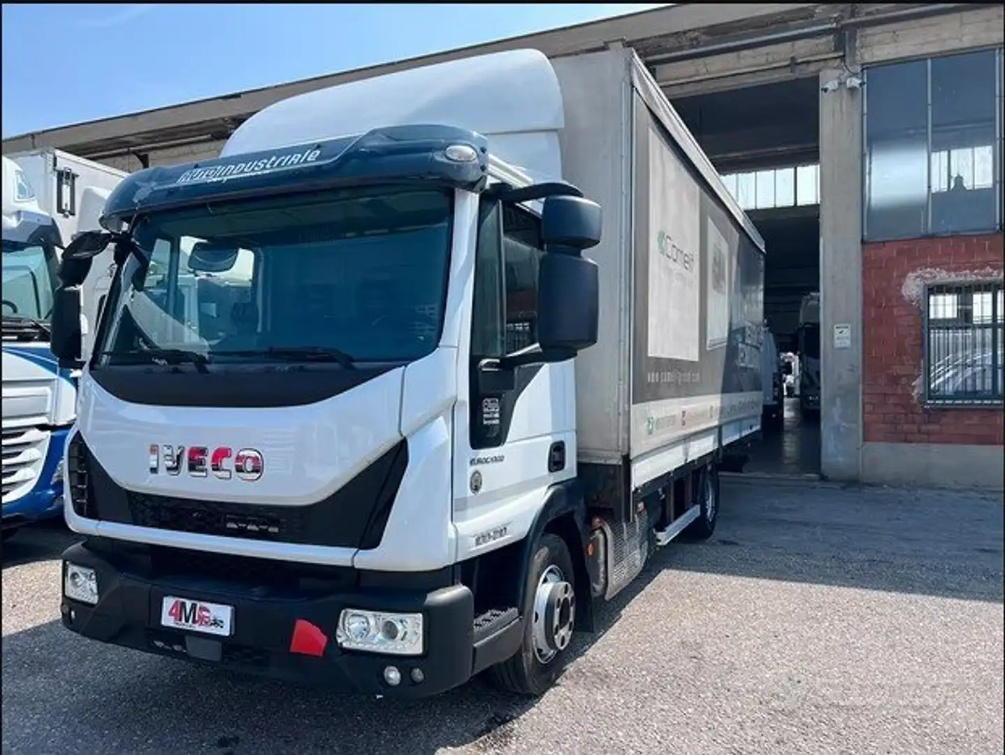Iveco Eurocargo 100-210 centinato euro 6 Blanc - 1