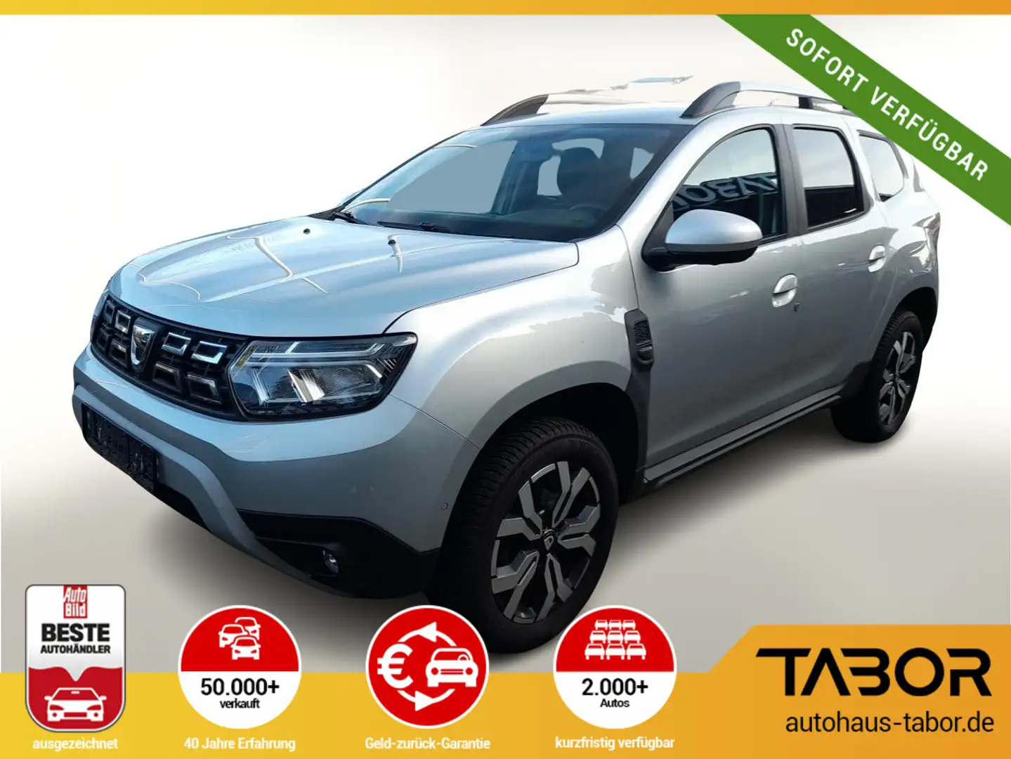 Dacia Duster II TCe 100 ECO-G Prestige+ Nav PDC Kam360 Grau - 1