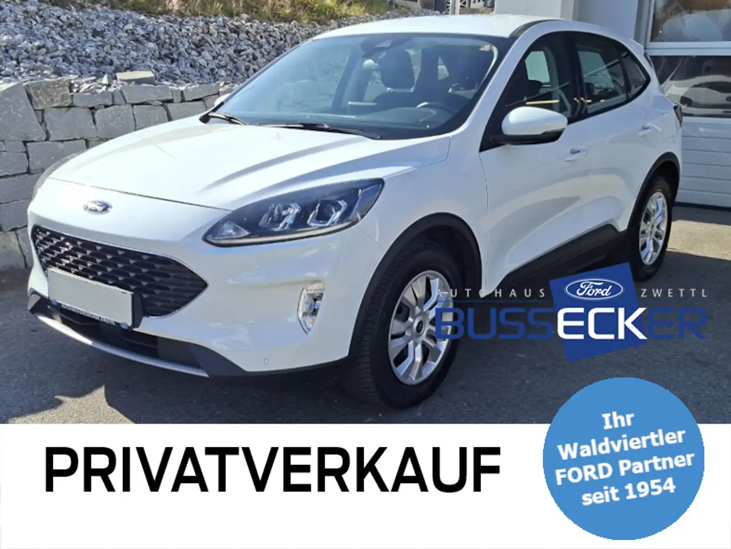 Ford Kuga 1,5 EcoBlue Cool & Connect Weiß - 1