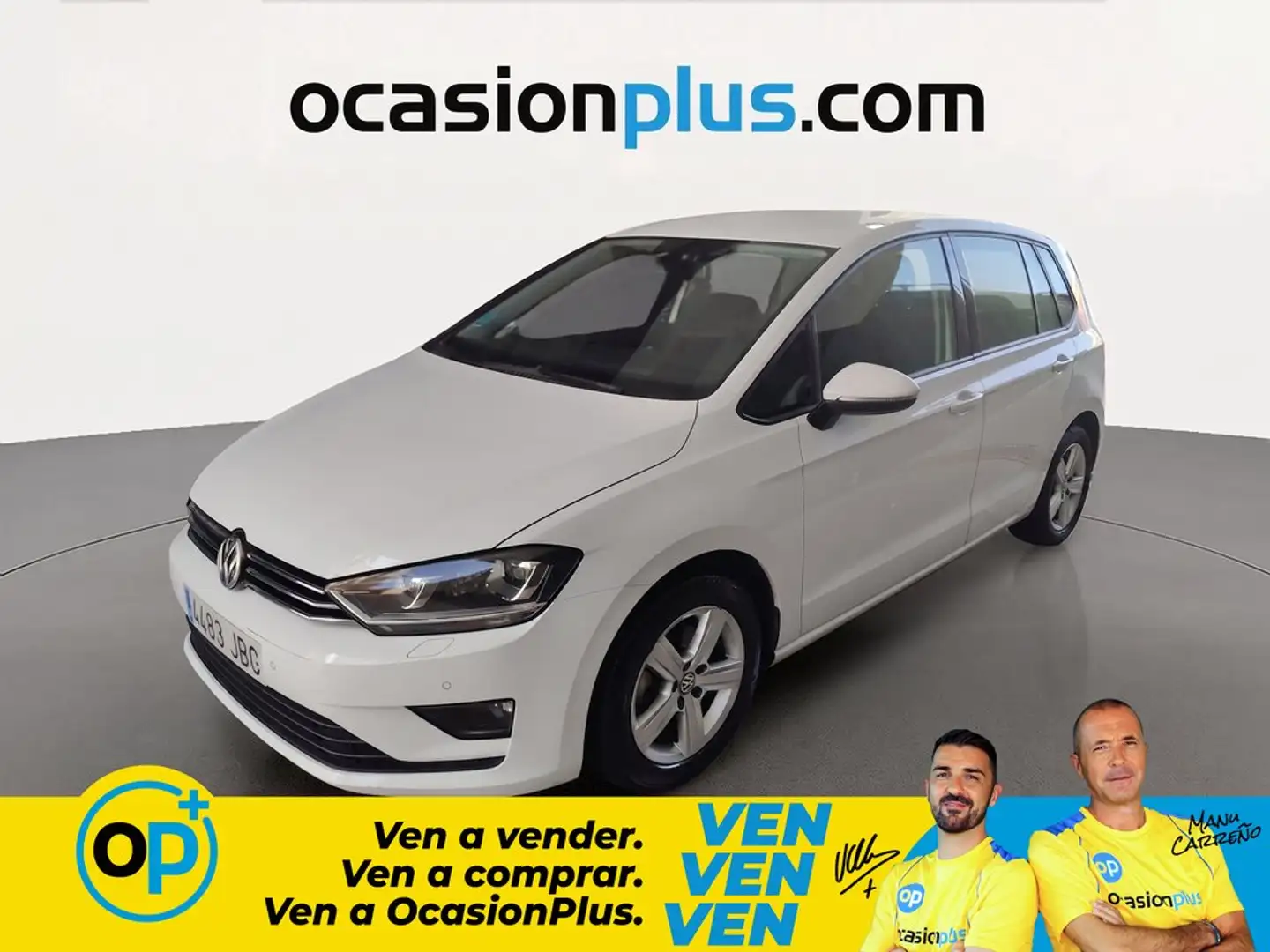 Volkswagen Golf Sportsvan 1.6TDI CR BMT Advance DSG Blanco - 1