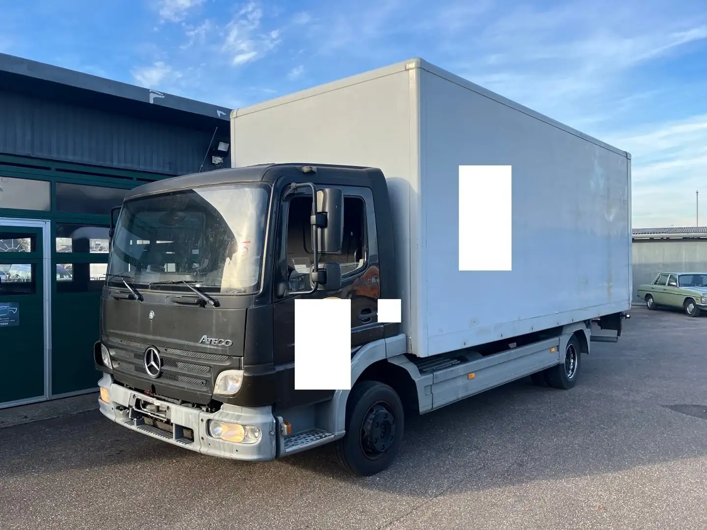 Mercedes-Benz Atego 815 Koffer Ladebordwand LBW siva - 1
