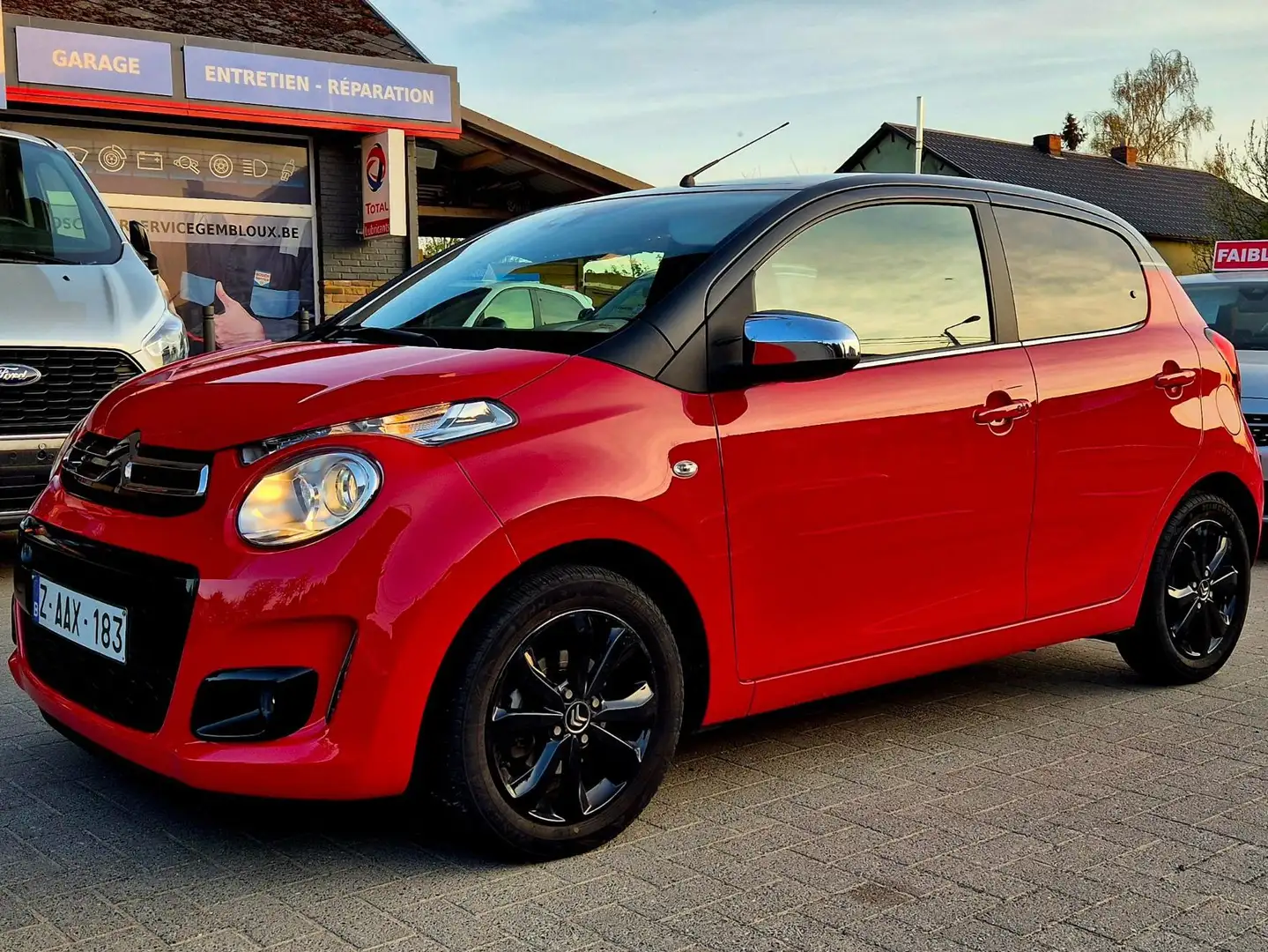 Citroen C1 1.0 VTi Shine ** AUTOMATIQUE ** Rouge - 1