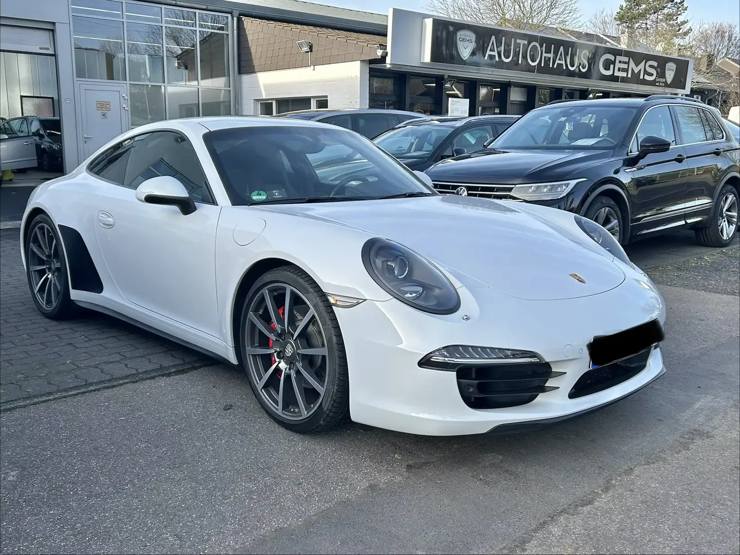 Porsche 991 991 Carrera 4 S Bi-Xenon Leder Navi Blanc - 1