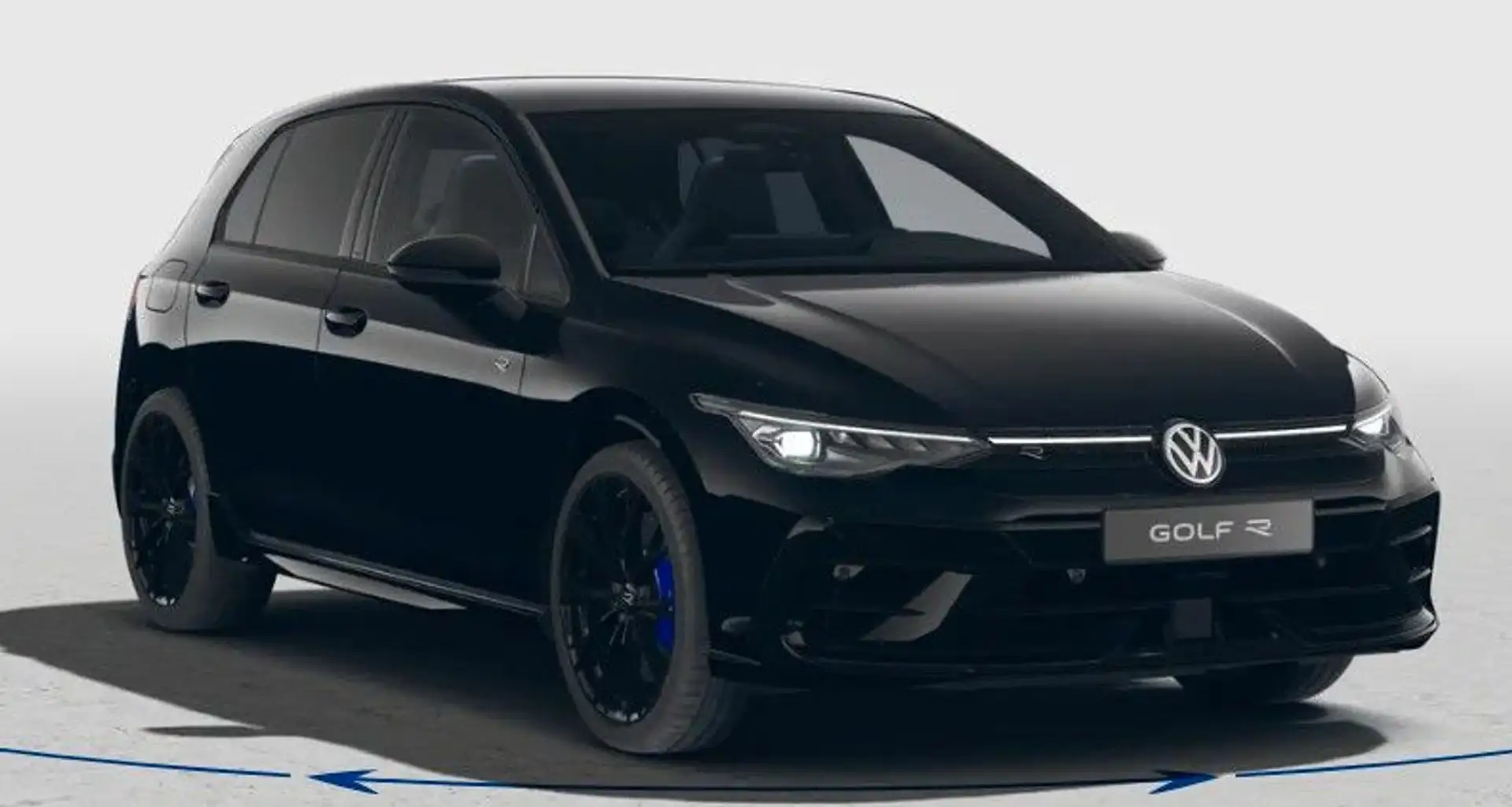 Volkswagen Golf VIII 8 R 2.0TSI  4M Pano Sound 19"AHK Voll Nero - 1