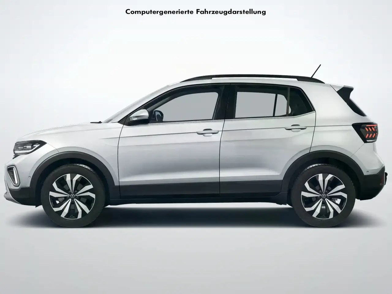 Volkswagen T-Cross 1.0 TSI Style LED-Matrix AHK Navi, миниатюра 4