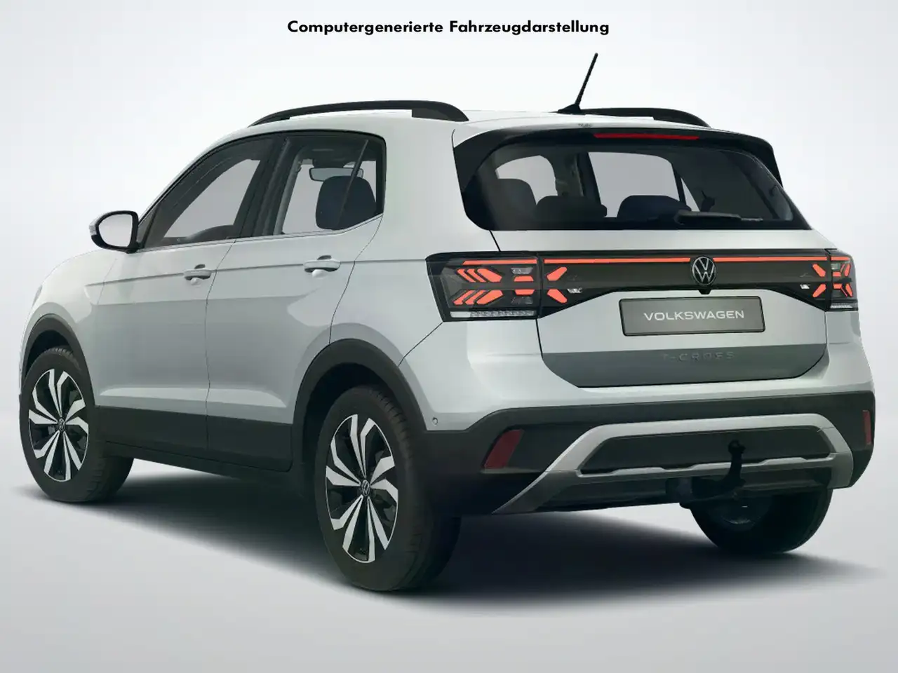 Volkswagen T-Cross 1.0 TSI Style LED-Matrix AHK Navi, миниатюра 6