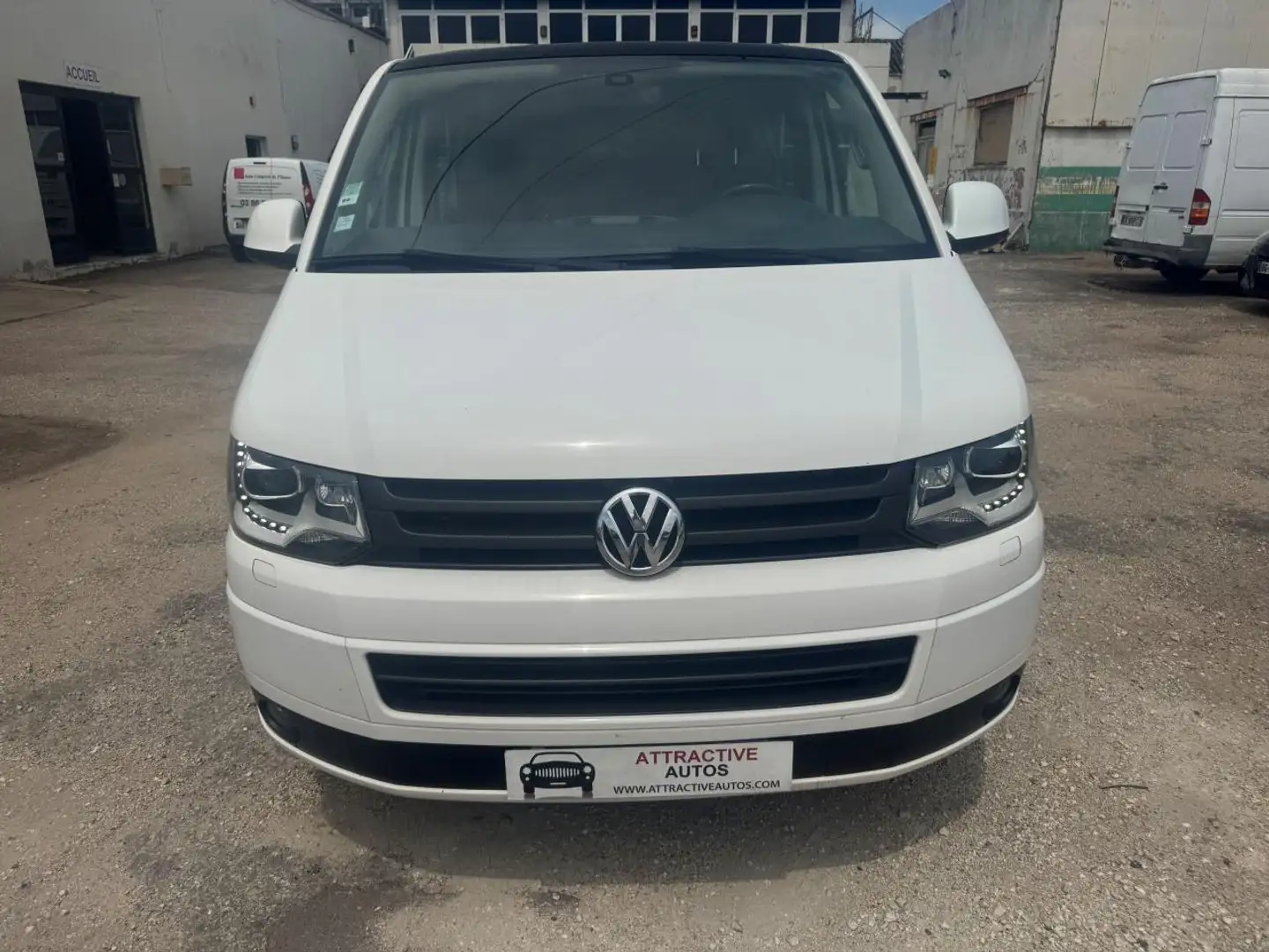 Volkswagen Transporter Transporter Court Bas 2.8T 2.0 16V BiTDI 180cv BlueMotion Edition - DSG7 T5 - 5pl Blanc - 2