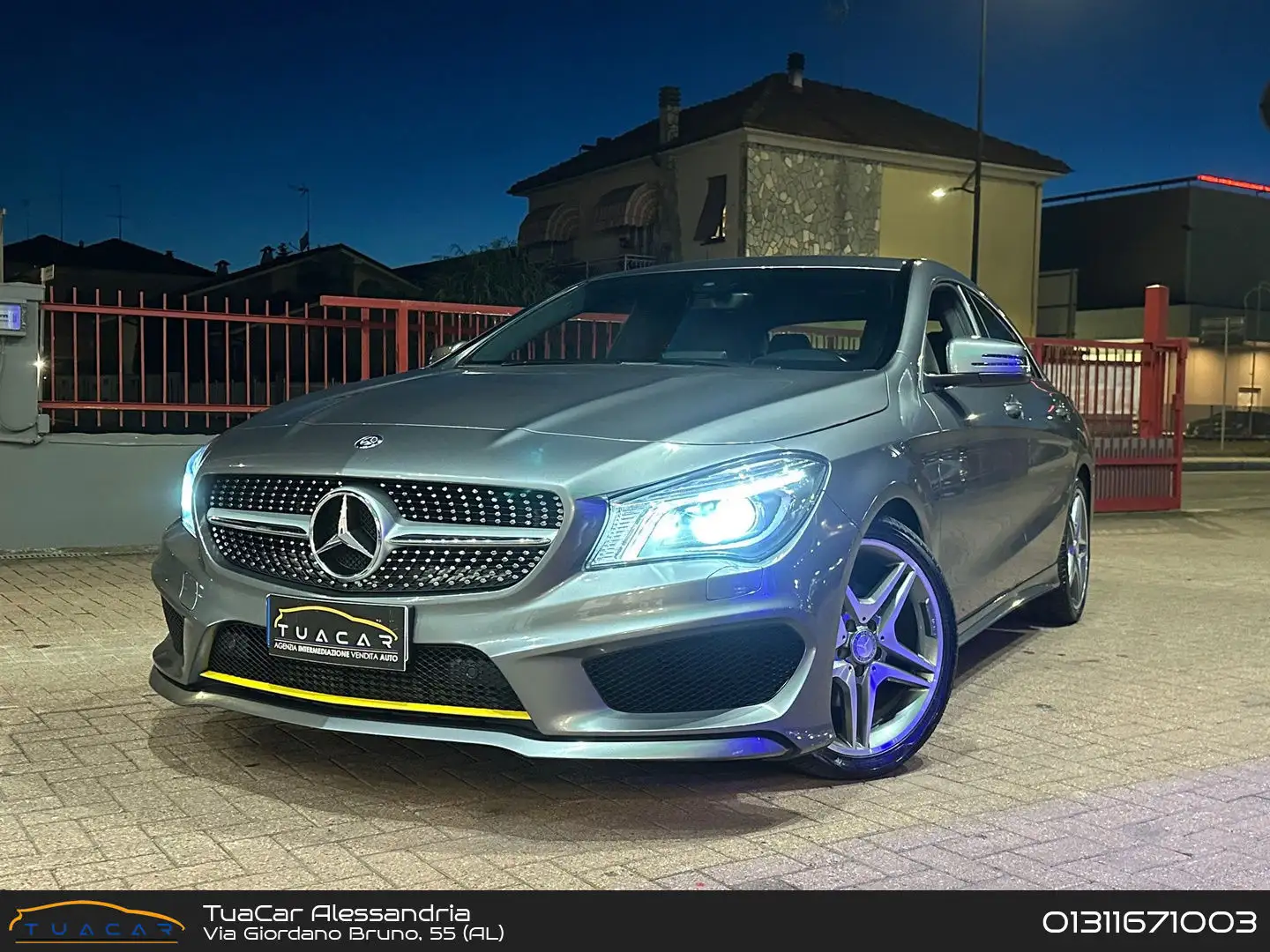 Mercedes-Benz A 200 Premium CLA 200 D Grigio - 1