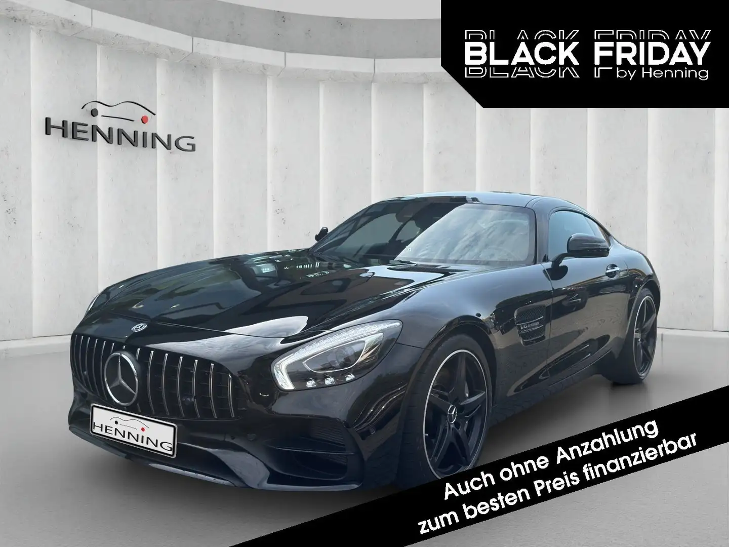 Mercedes-Benz AMG GT Memory Pano Totw. Abgasanl. Burmester Zwart - 1