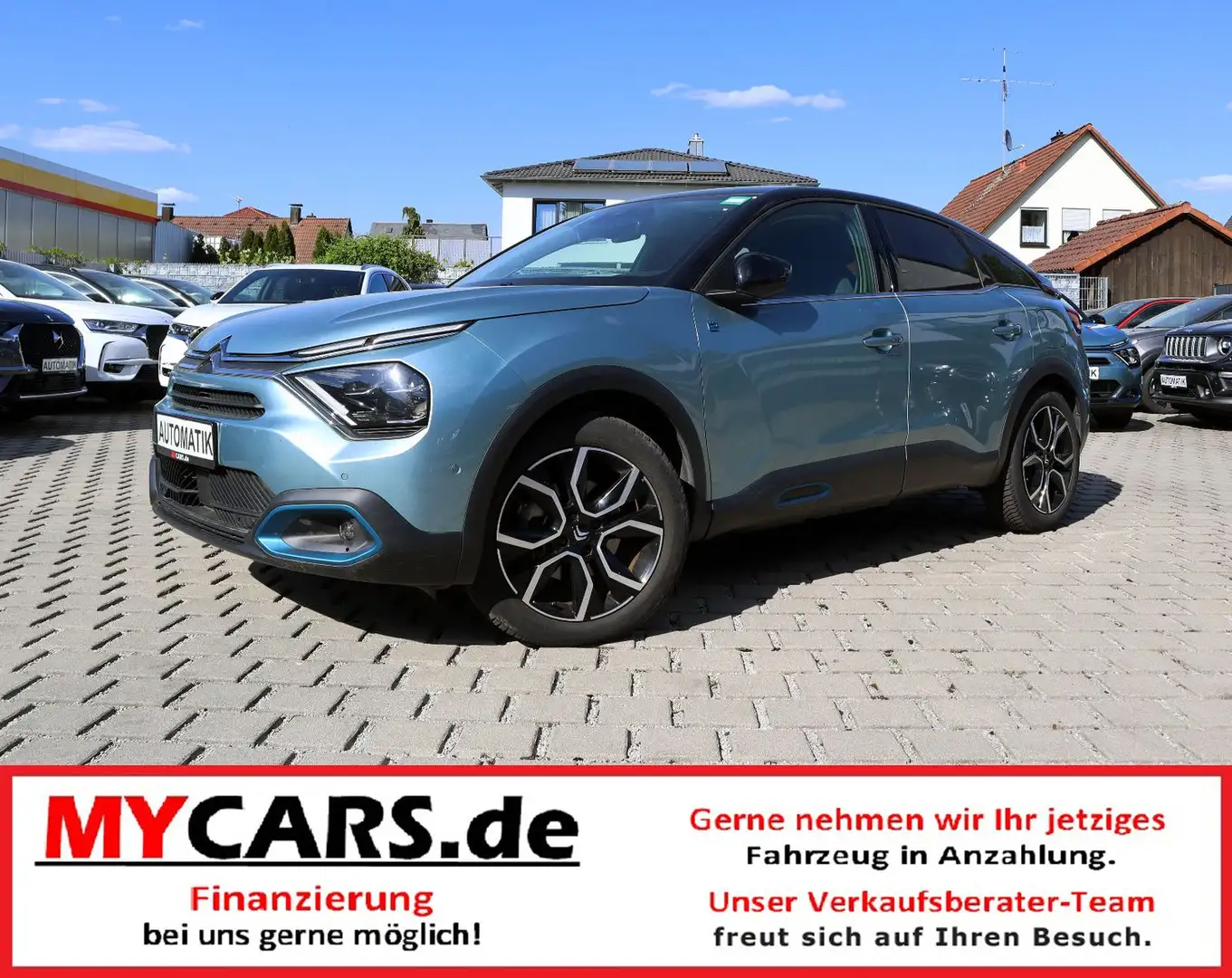 Citroen C4 Lim. ë- Shine*WSSH*LH+SH*Navi*2xPDC+Kam Blau - 1