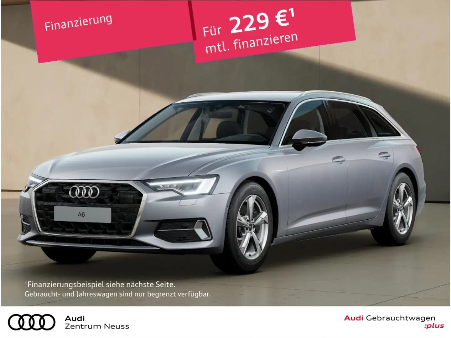 Audi A6 Avant 45 TFSI S tronic Silber - 1