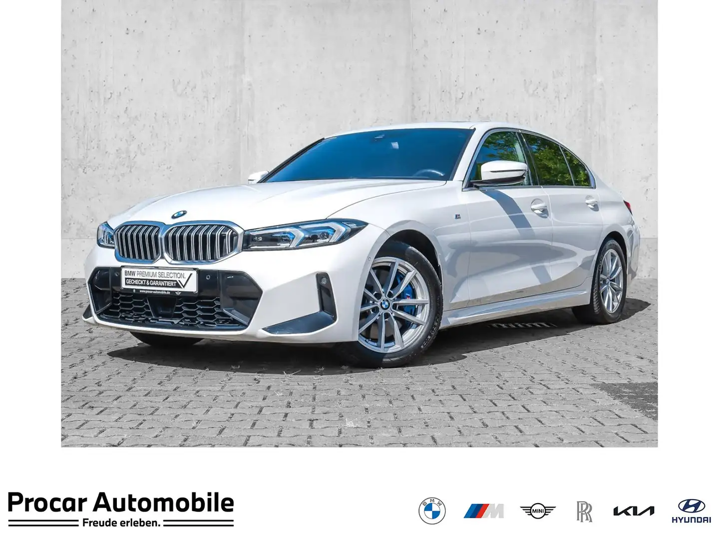 BMW 330 i M Sport Adap.LED Glasd. ACC PA HiFi Memory Weiß - 1