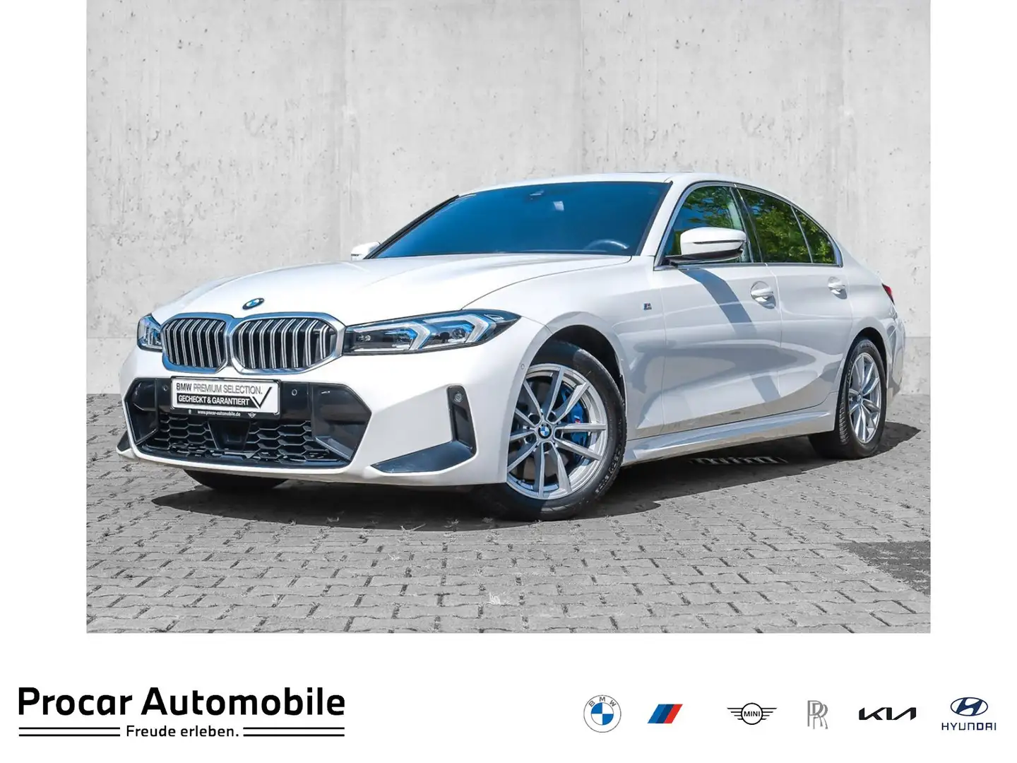 BMW 330 i M Sport Adap.LED Glasd. ACC PA HiFi Memory Weiß - 1