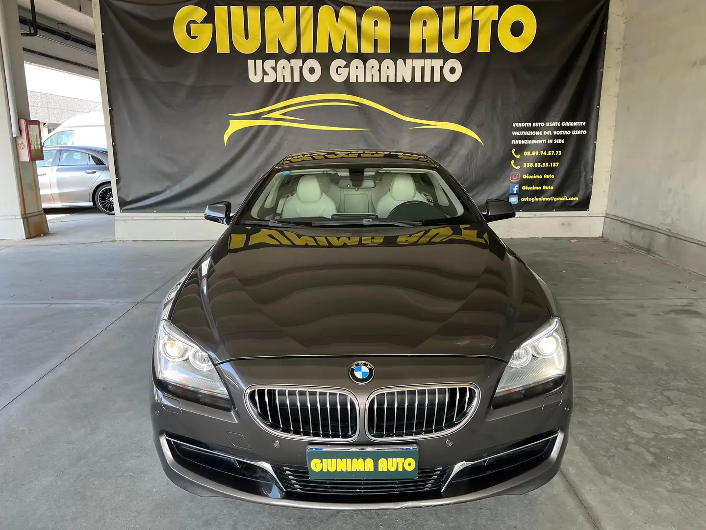 BMW 640 Serie 6 Luxury Gran Coupe 640d auto Grigio - 2