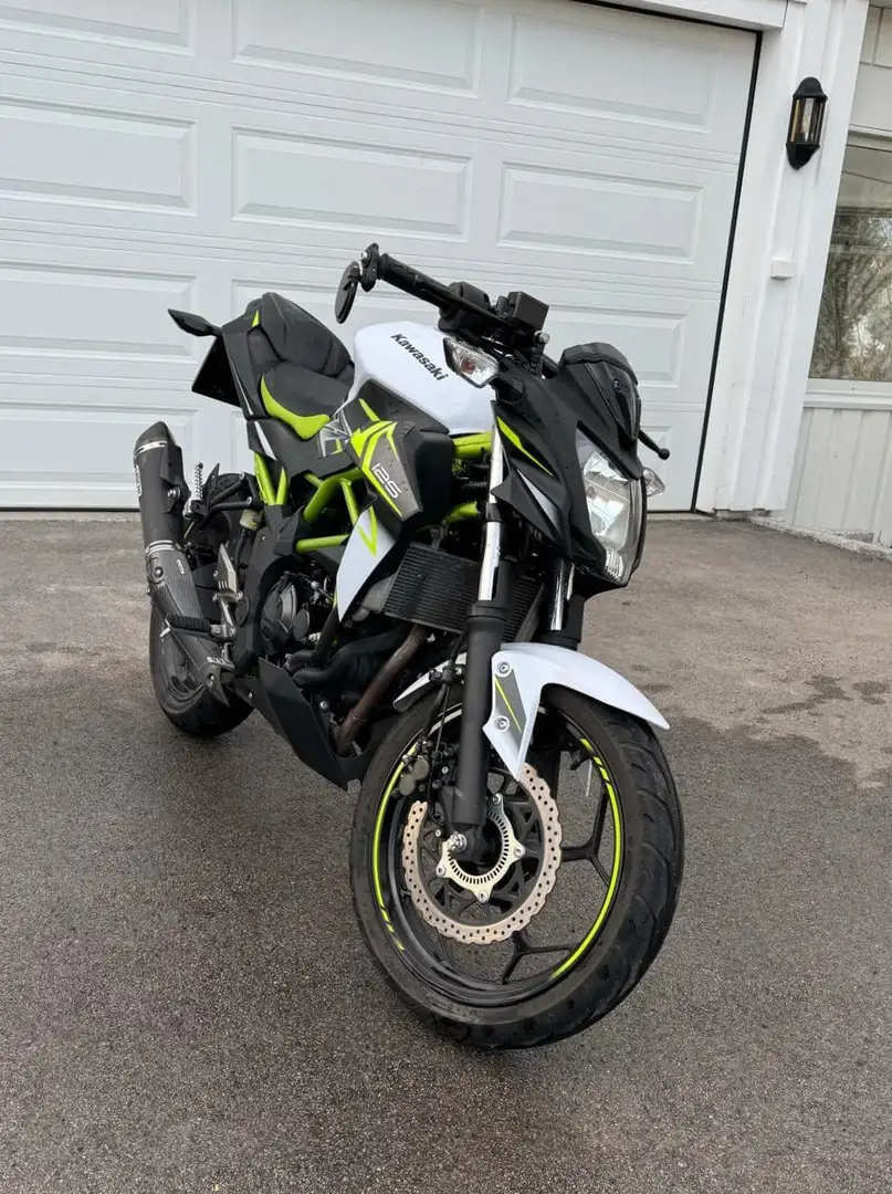 Kawasaki Z 125 Weiß - 1