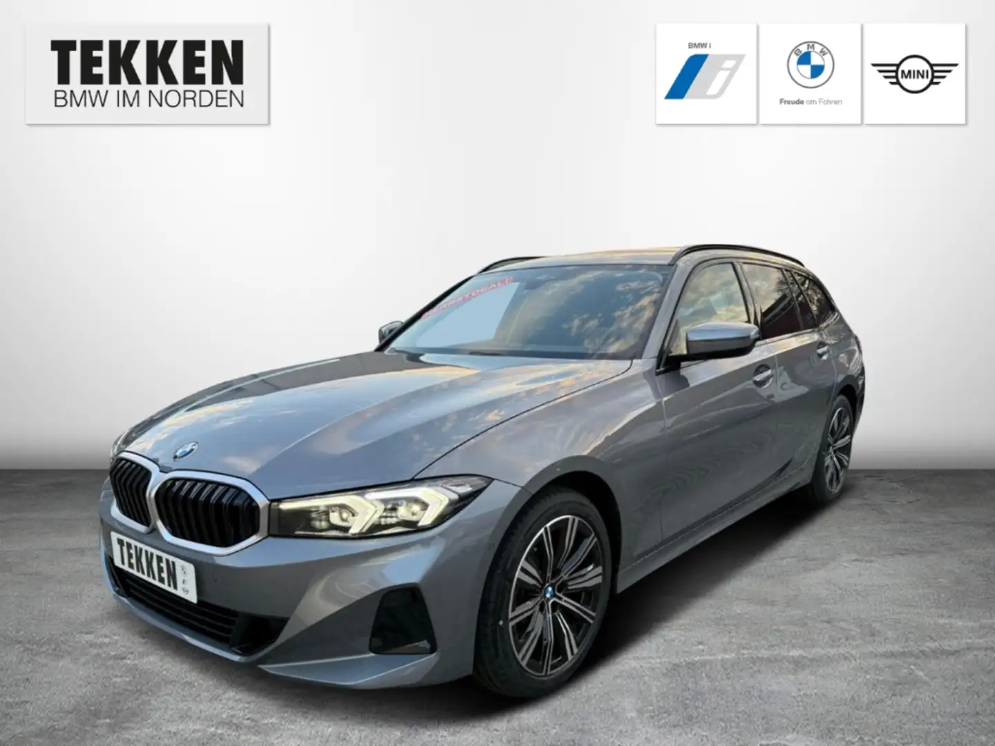 BMW 318 i Touring/Comfort Paket/AHK/Active Guard + Gris - 1