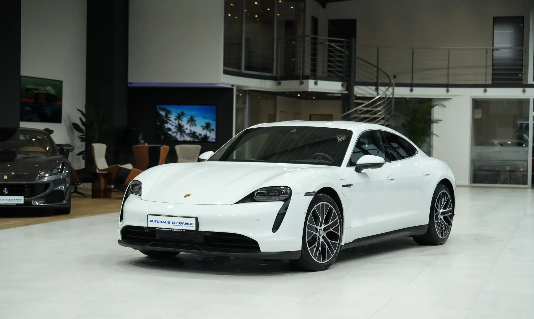 Porsche Taycan *SOUND-PACKAGE+*DAB+*360°*LED*LM"20"* Weiß - 1