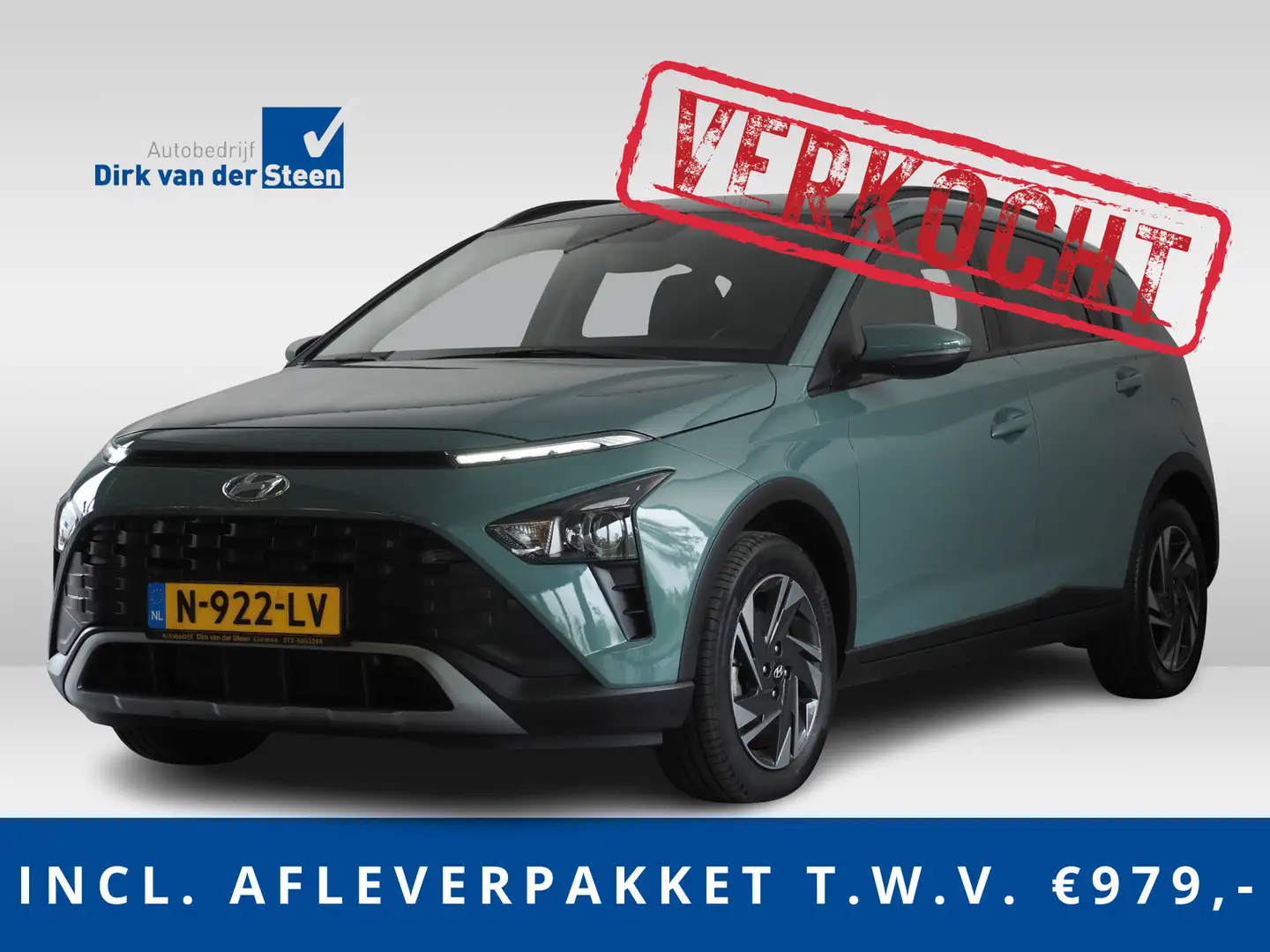 Hyundai BAYON 1.0 T-GDI Comfort Smart | Stuurwiel Verwarmd | Sto Groen - 1
