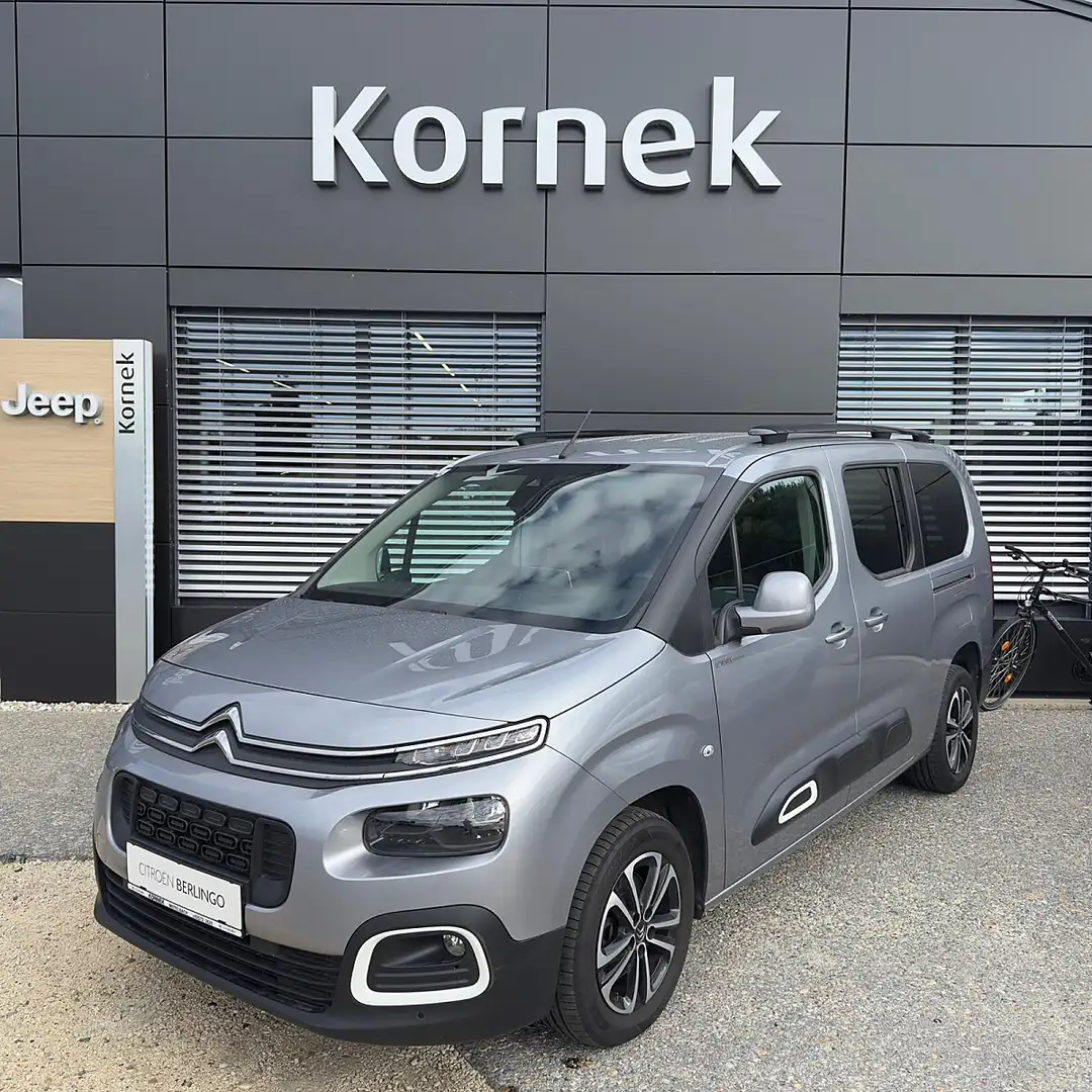 Citroen Berlingo BlueHDI 130 S&S Shine XL Anhängevorrichtung Grau - 1