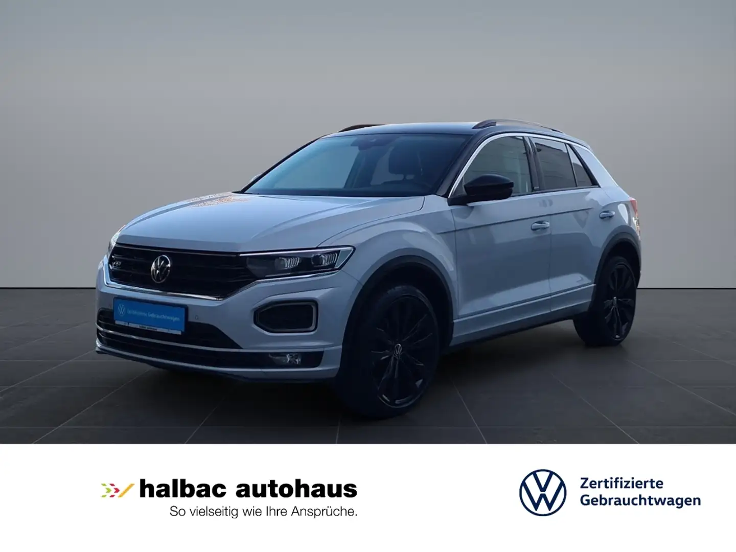 Volkswagen T-Roc 1.5 TSI DSG Active+R-Line+NAVI+LED+KAMERA+DIGITAL Weiß - 1