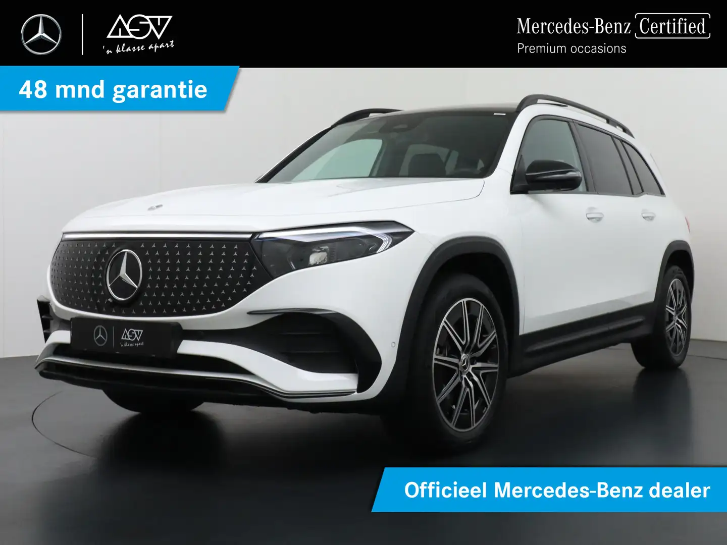 Mercedes-Benz EQB 250 250+ Business Solution AMG Line 7pers. 71 kWh Accu Білий - 1