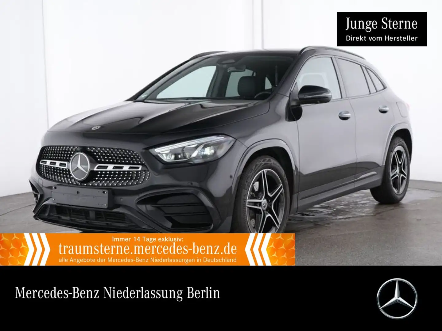 Mercedes-Benz GLA 200 AMG+NIGHT+360°+MULTIBEAM+19"+TOTW+KEYLESS Schwarz - 1