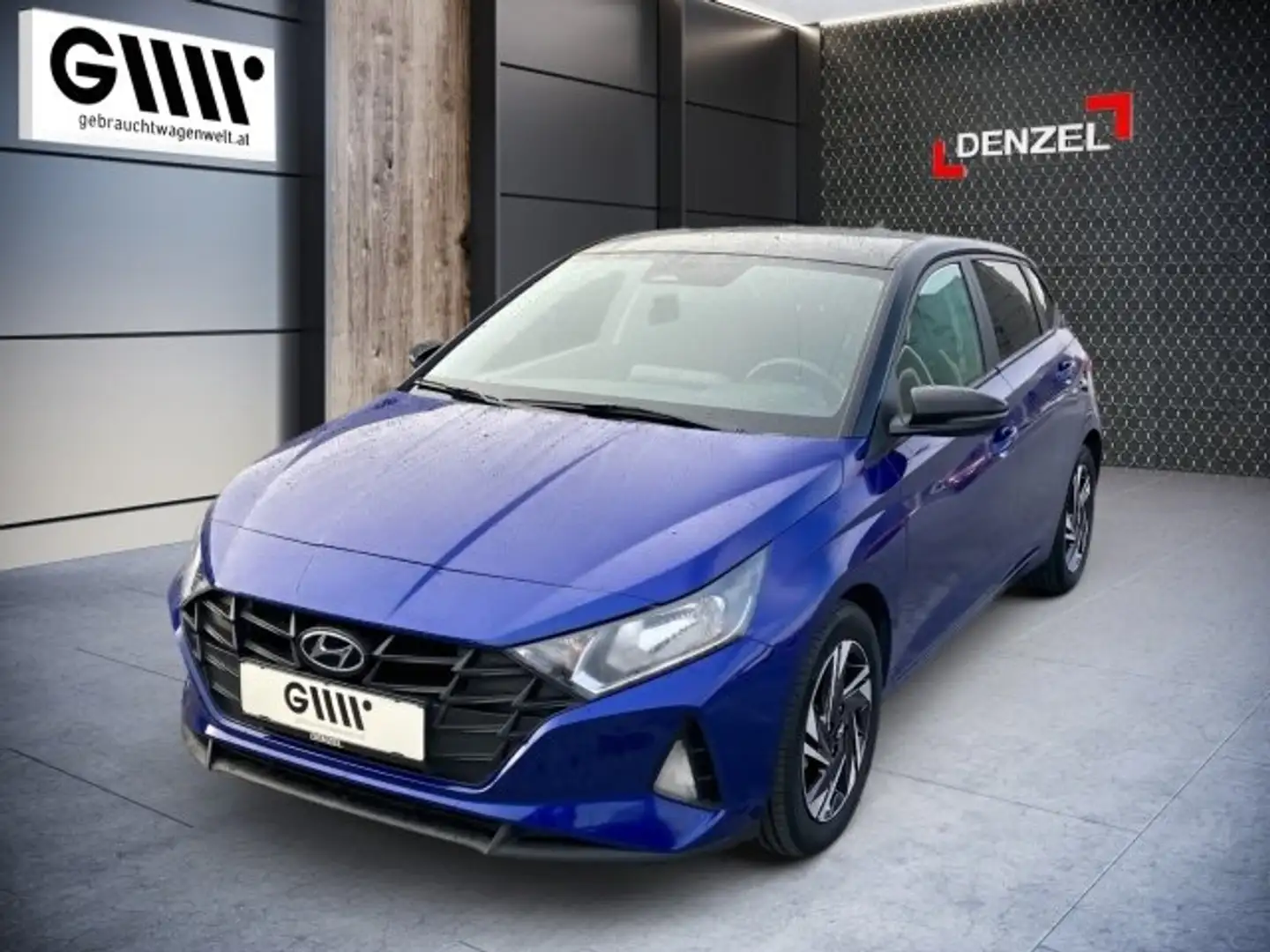 Hyundai i20 1,2 GLS Blau - 2