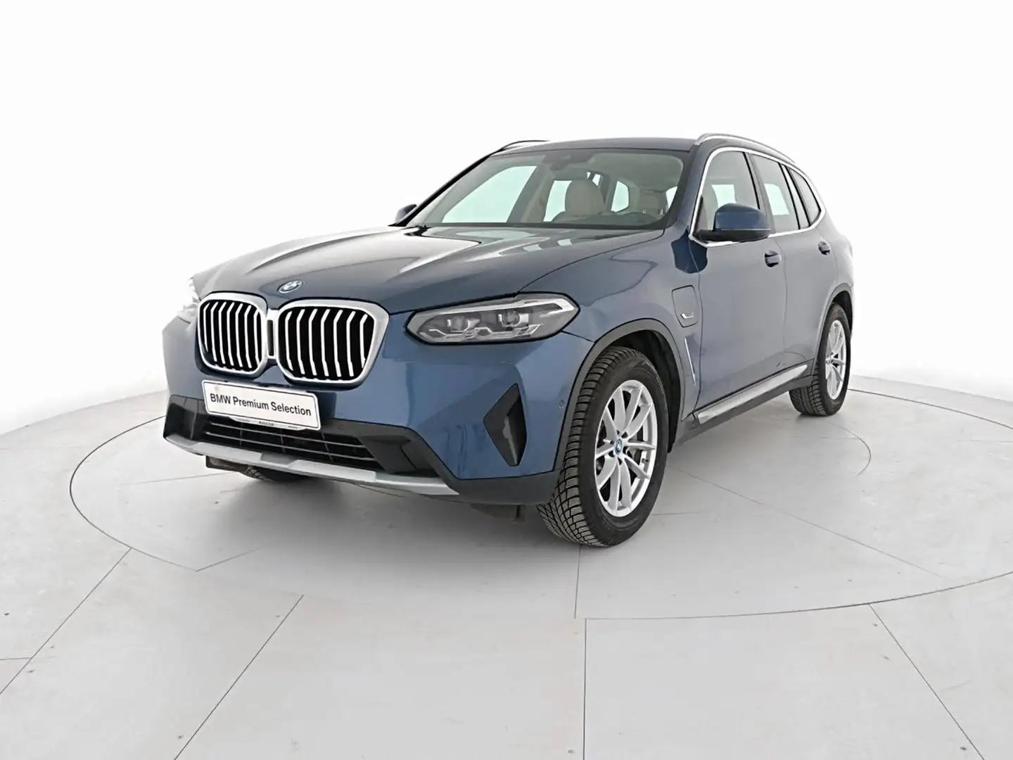 BMW X3 xDrive30e Bleu - 1