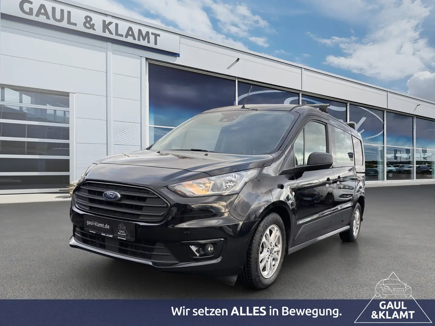 Ford Transit Connect Kasten lang Trend #AHK Schwarz - 1