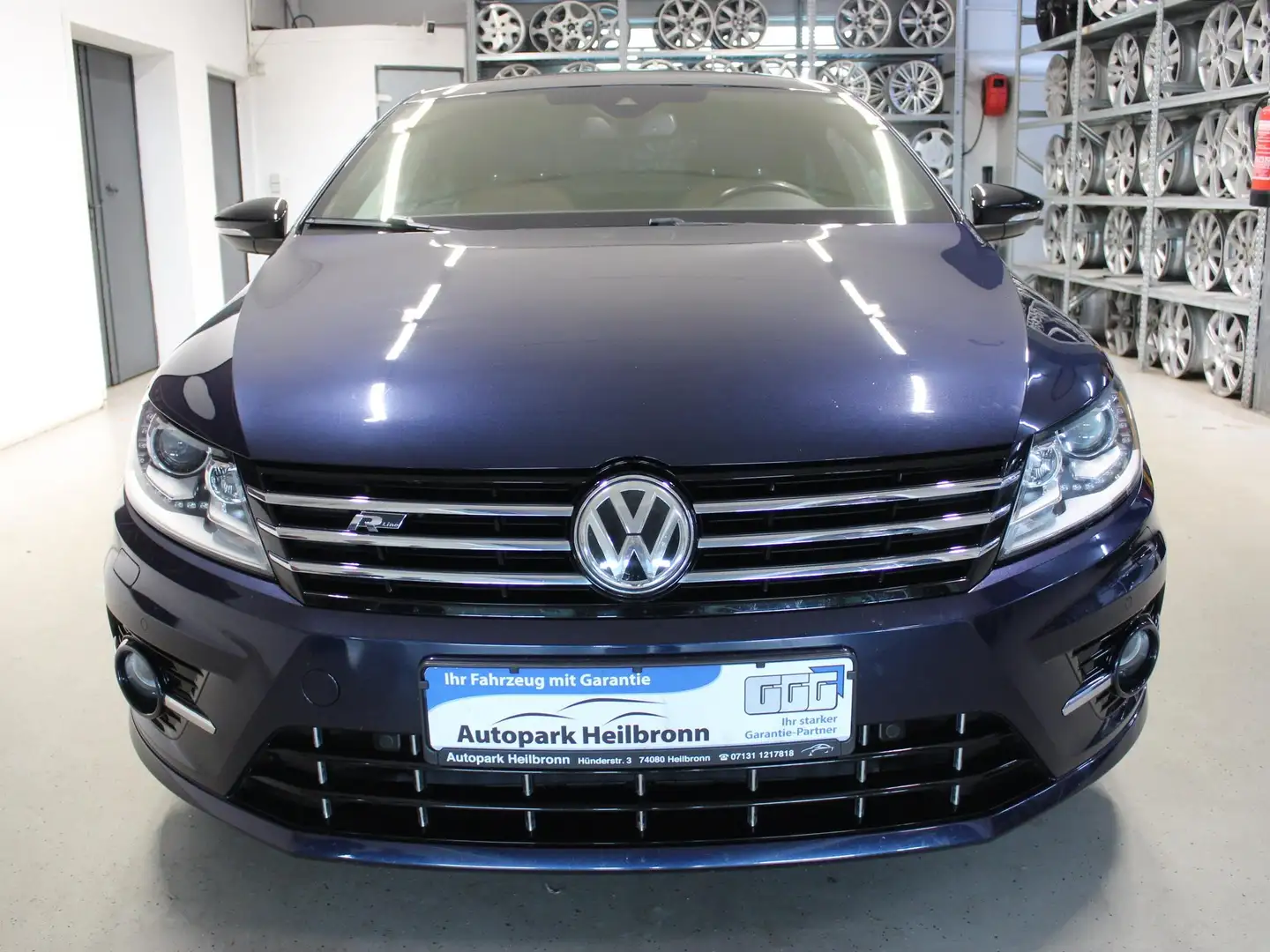 Volkswagen Passat CC R-Line*2,0TDI*BMT*ACC*DSG*Navi*St-H*LED*E6 Blau - 2