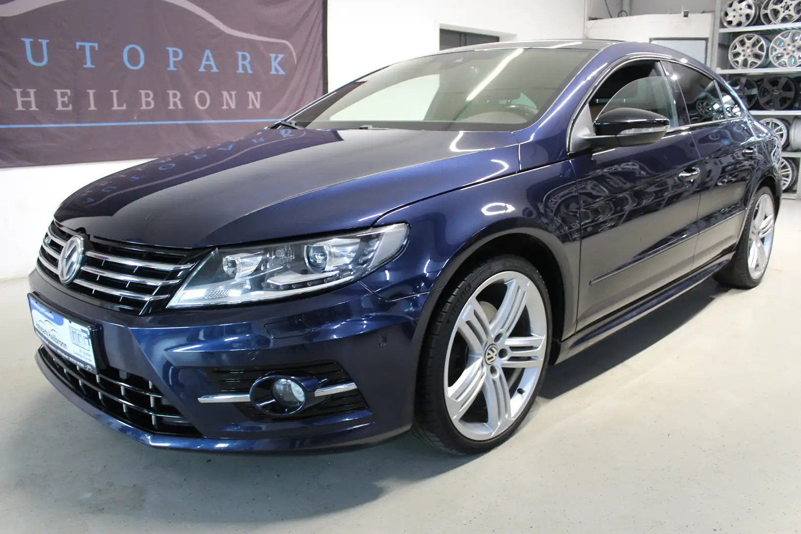 Volkswagen Passat CC R-Line*2,0TDI*BMT*ACC*DSG*Navi*St-H*LED*E6 Blau - 1