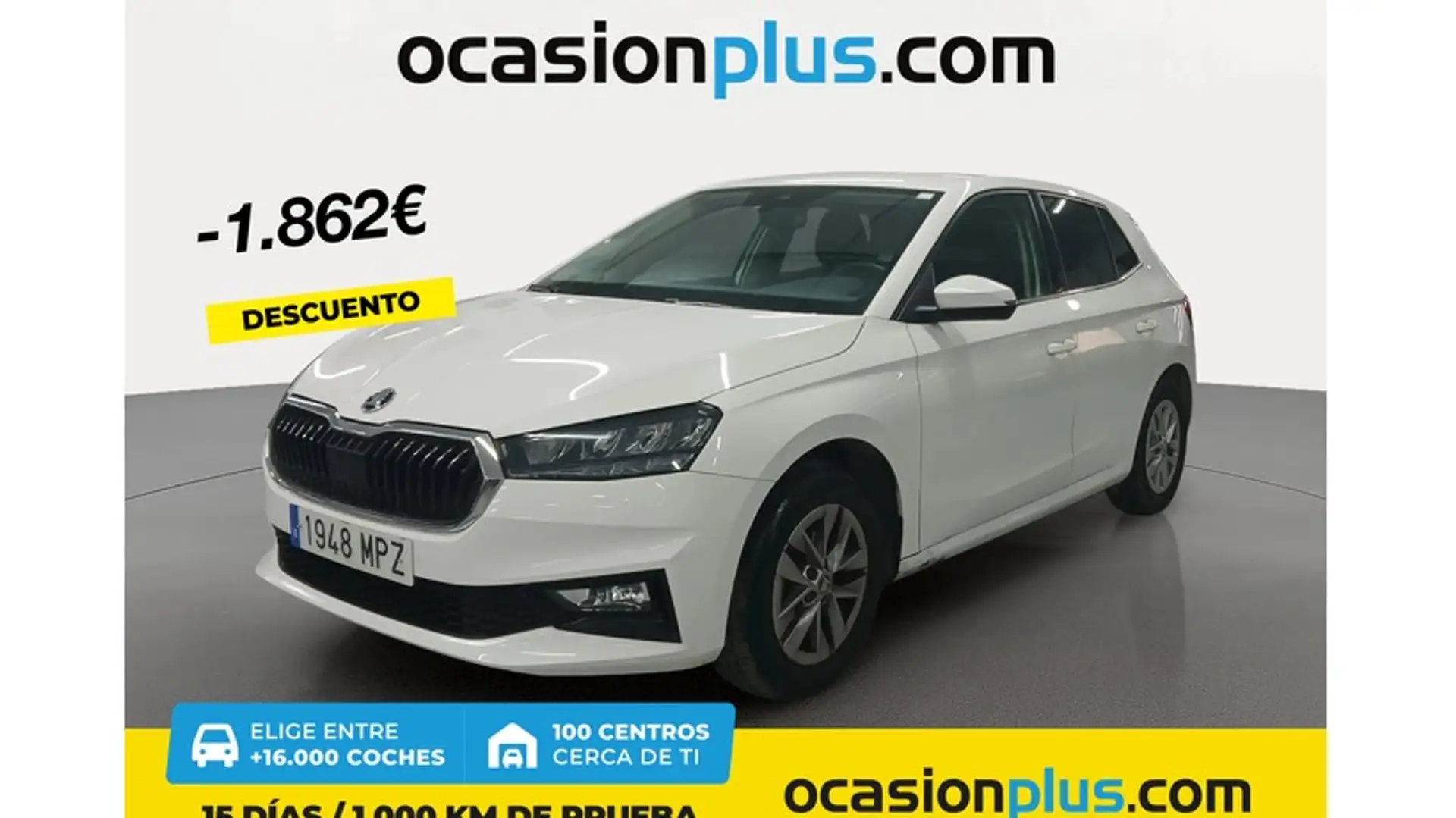 Skoda Fabia 1.0 TSI Selection 70kW Blanco - 1