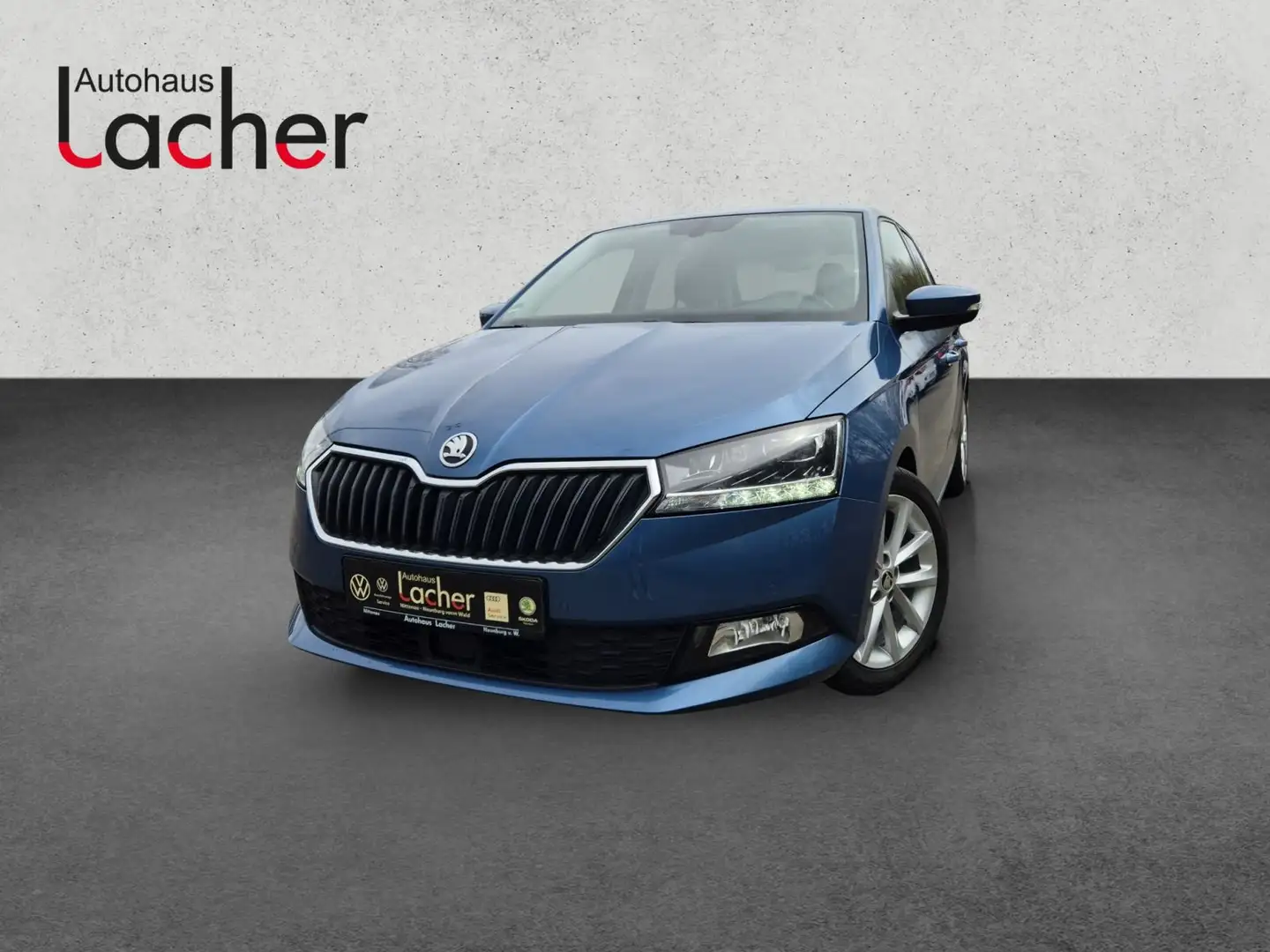 Skoda Fabia Style 1.0 TSI LED Bleu - 1