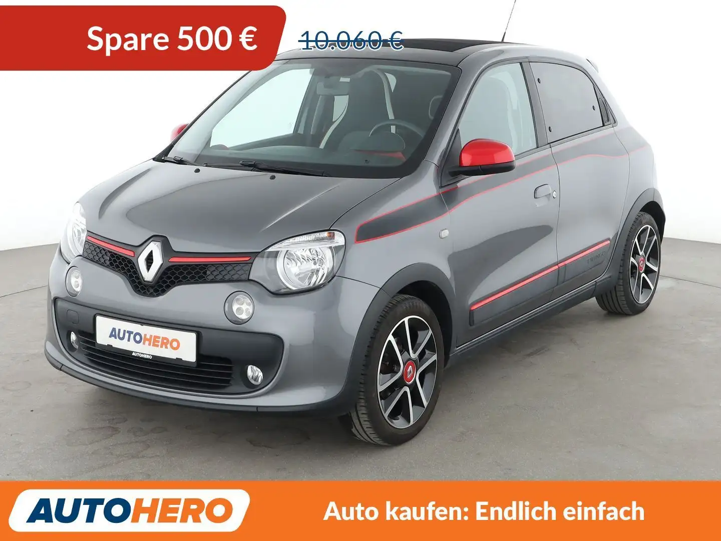 Renault Twingo 0.9 Energy Intens *TEMPO*PDC*SHZ* Grau - 1
