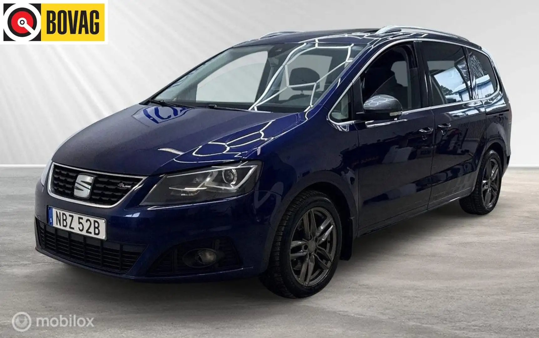 SEAT Alhambra 1.4 TSI FR Business Intense, 7p, pano, winterb Bleu - 1