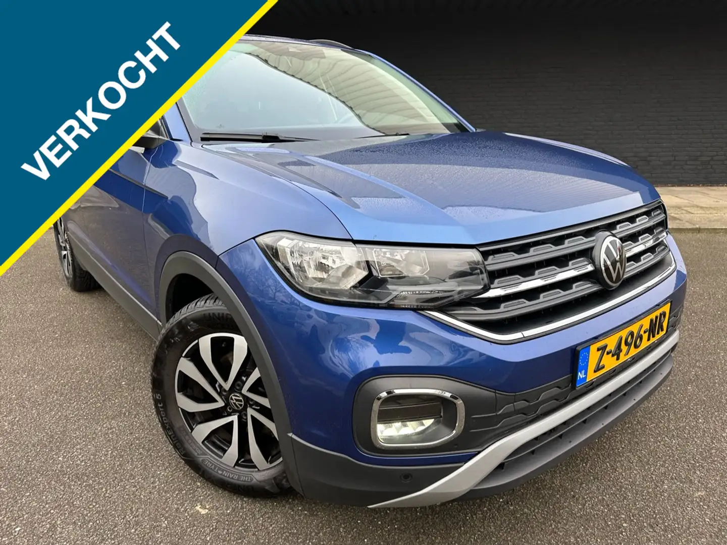 Volkswagen T-Cross 1.0 TSI United // Digitale cockpit // adaptive cru Blauw - 1
