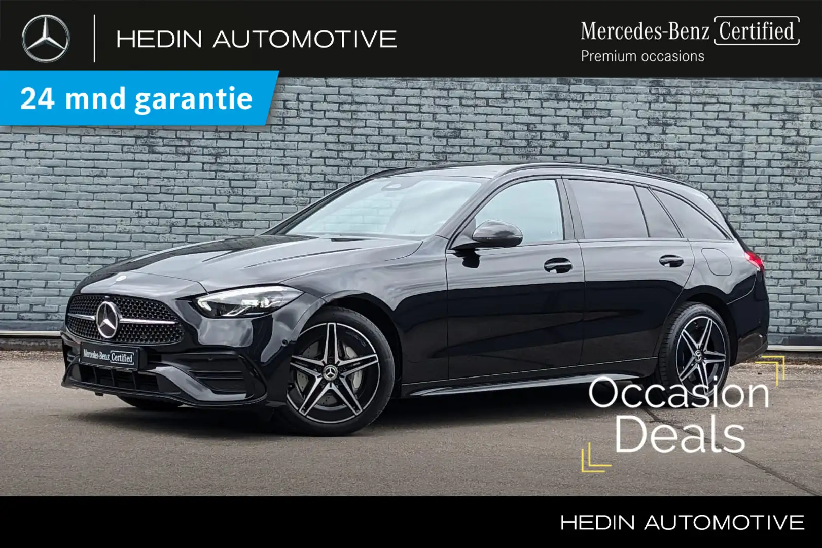 Mercedes-Benz C 300 C 300e Estate Automaat AMG Line | Nightpakket | Pa Schwarz - 1