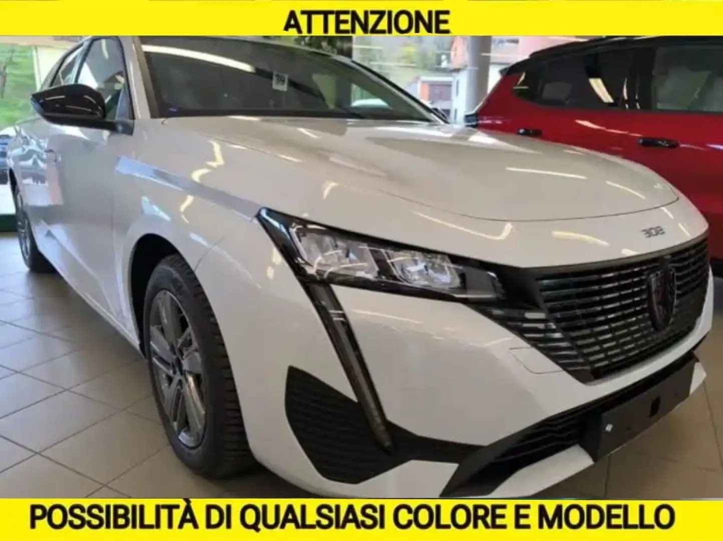 Peugeot 308 SW - 1.2 hybrid ALLURE - 145cv e-dcs 6 Білий - 1
