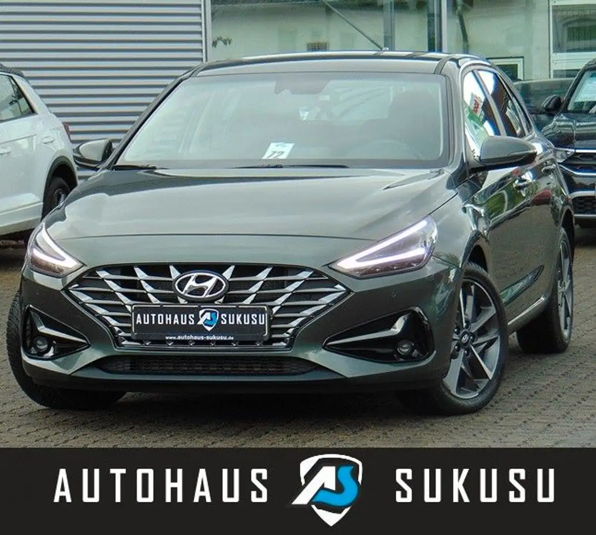 Hyundai i30 1.0 T-GDI 48V-Hybrid DCT Trend Gris - 1