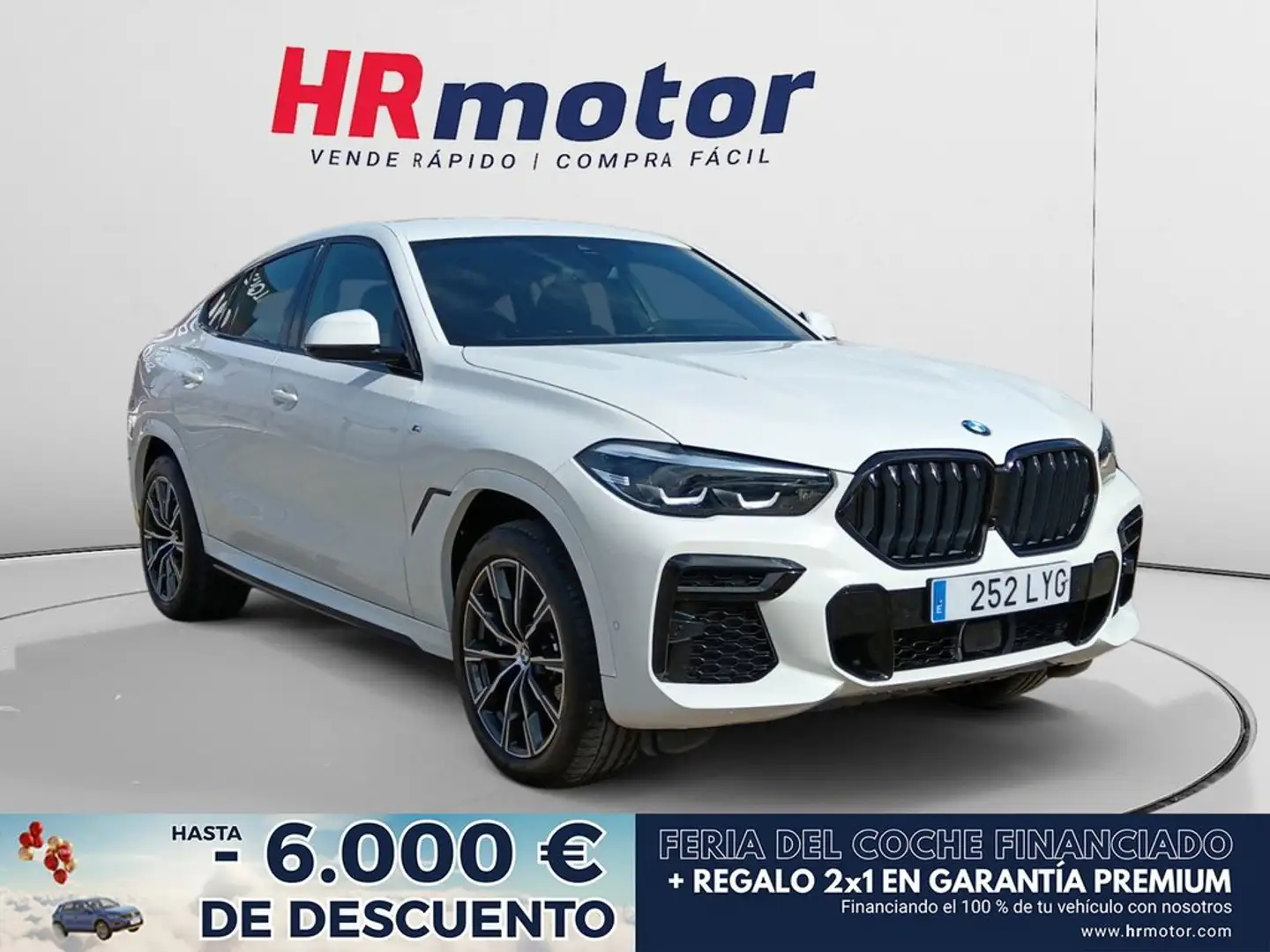 BMW X6 xDrive 30d MHEV M Sport Blanco - 1
