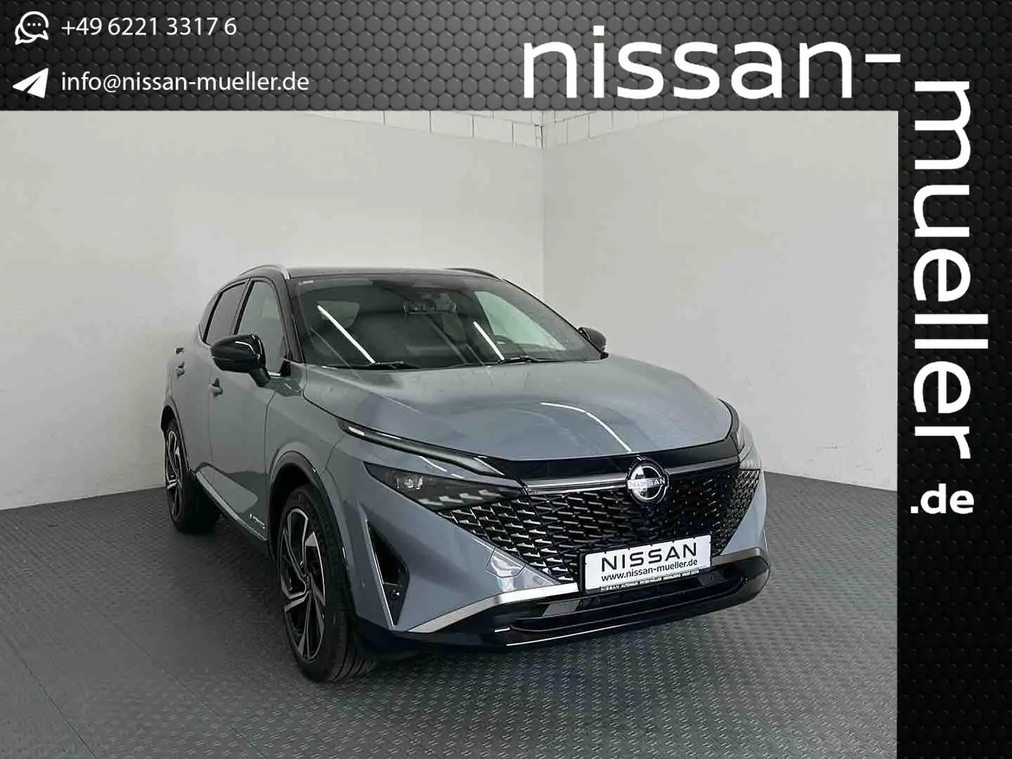 Nissan Qashqai e-POWER Tekna+ Plus 20" HUD Grau - 1