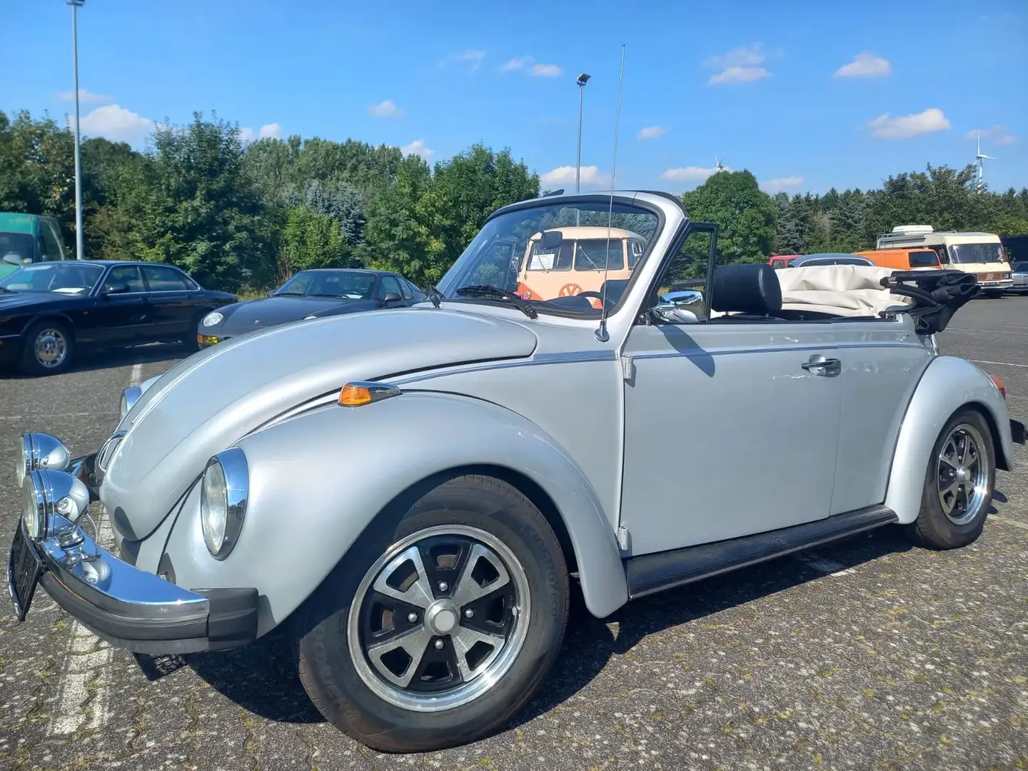 Volkswagen Käfer Cabriolet/Wertgutachten Note 2 Srebrny - 1
