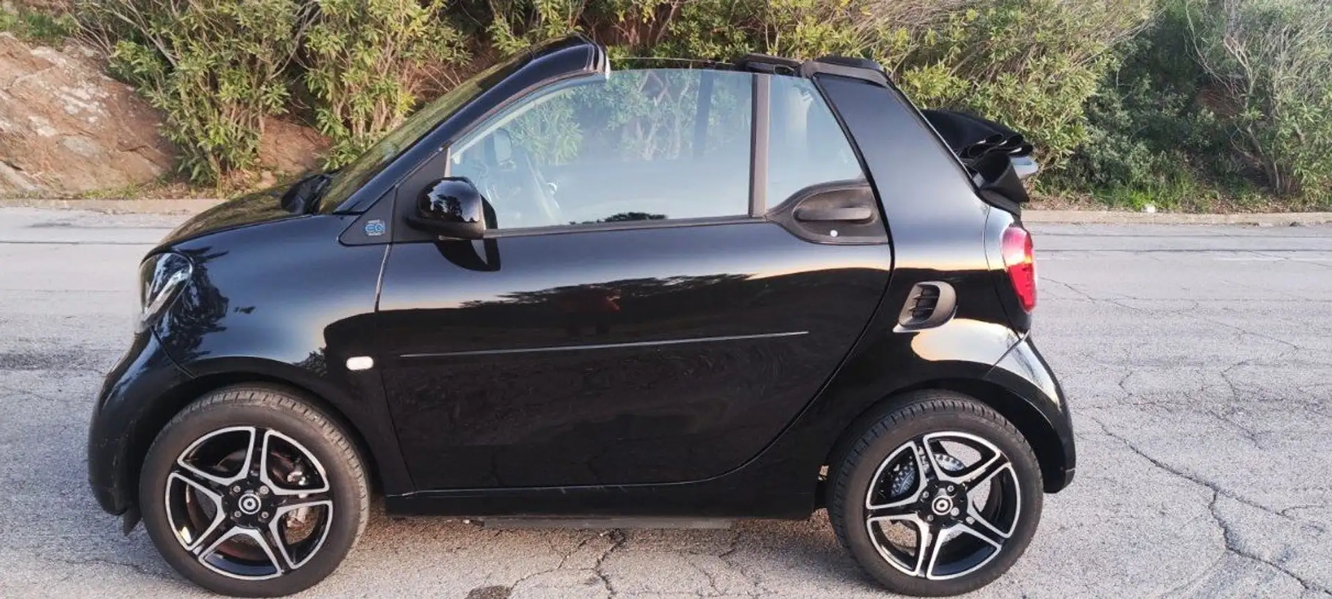 smart forTwo Cabrio 82 ch Electrique BA1 Prime 5600 kms garanti Noir - 2