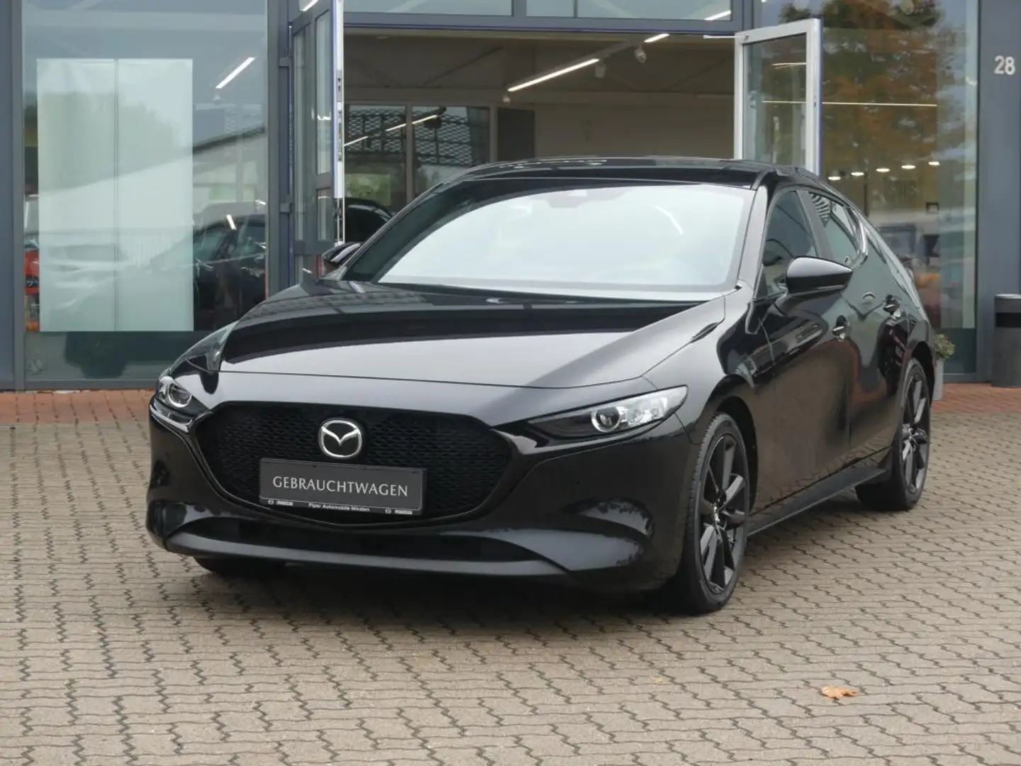 Mazda 3 SKYACTIV-X 2.0 M Hybrid 6AG AL-SELECTION PRE-P A18 Schwarz - 2
