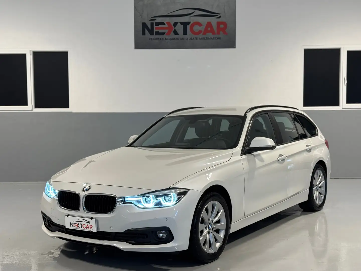 BMW 318 Touring Sport Automatico 80.000 Km, Tagliandi BMW! Weiß - 1