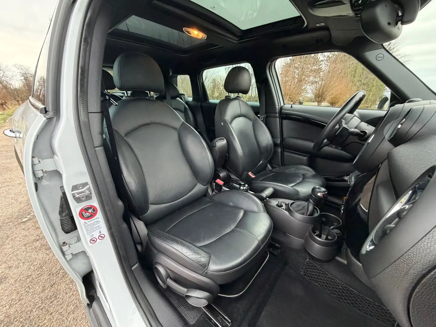 MINI Cooper S Countryman Mini 1.6 Chili /Automaat / Elektrisch Panoramadak Weiß - 2