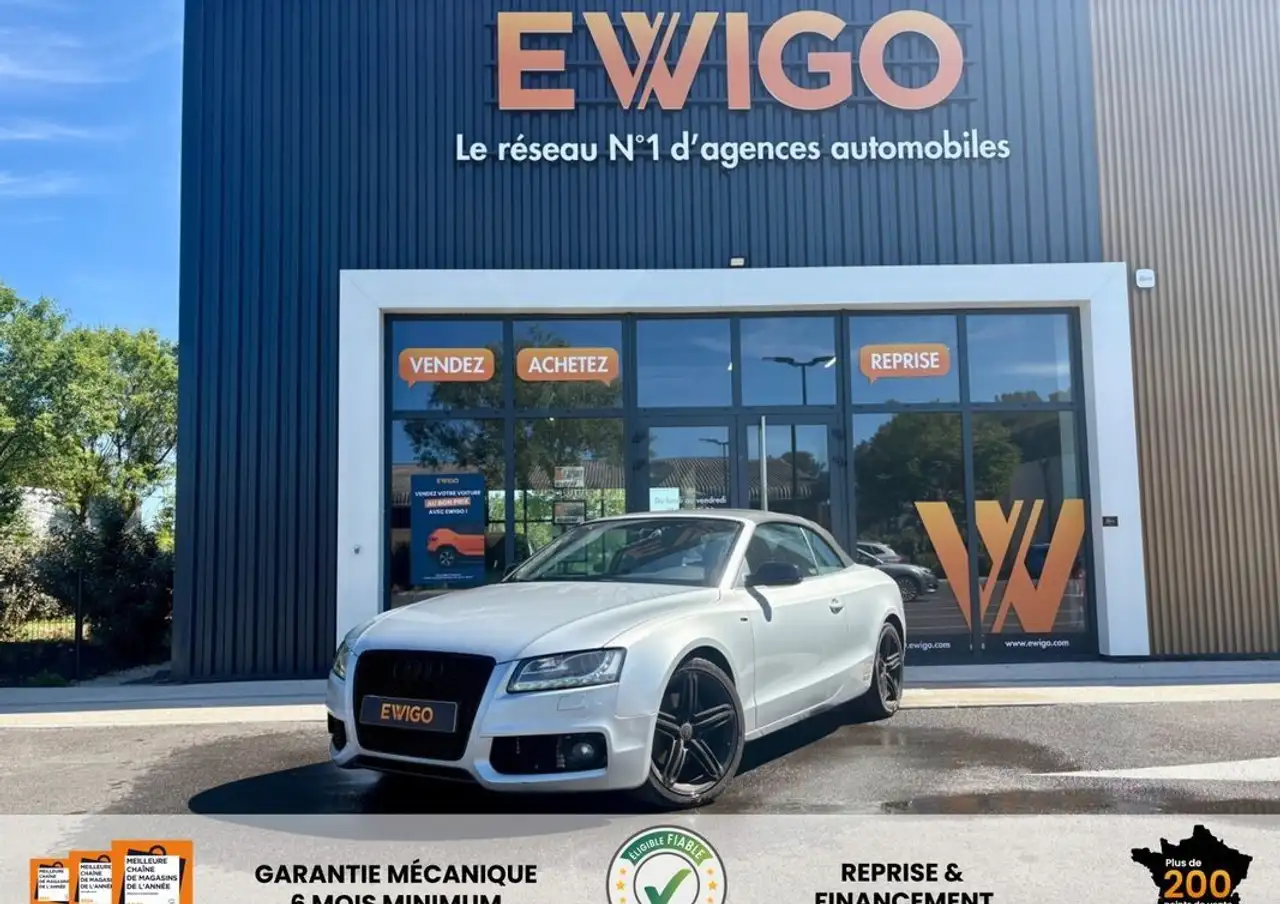 Audi A5 cabriolet 2.0 tfsi 210ch s-line siÃ¨ges 
